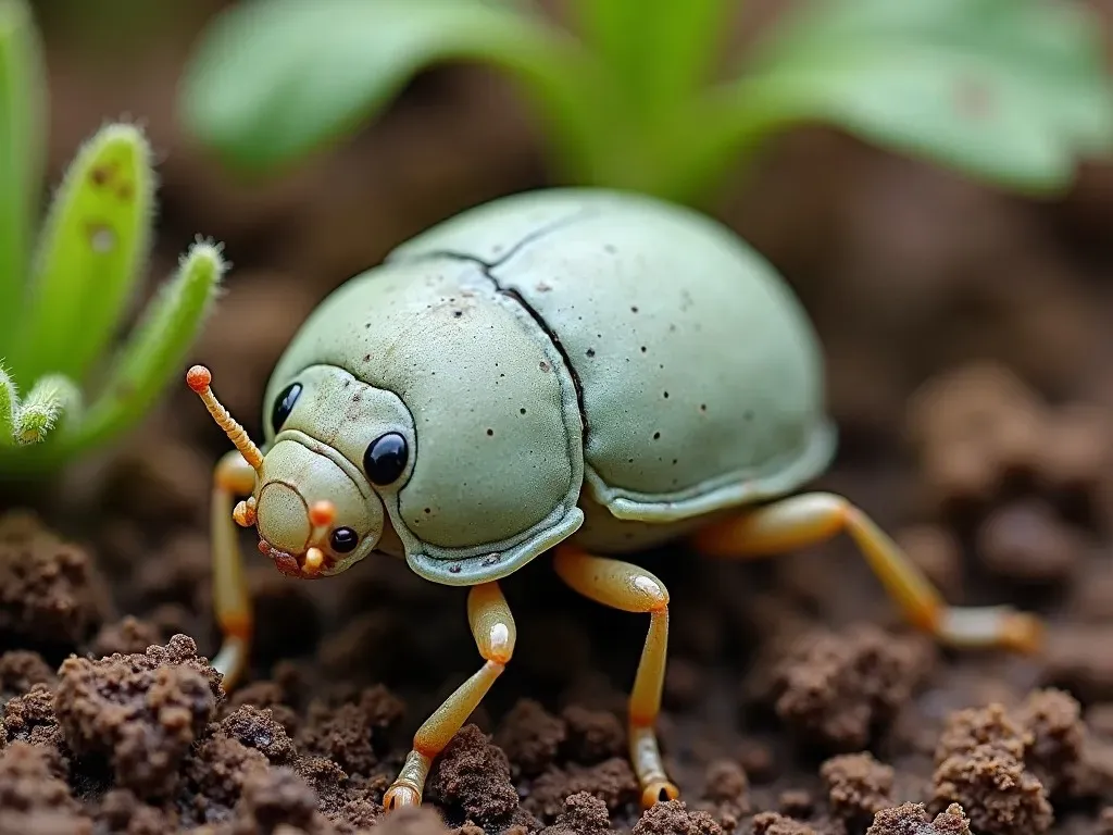 カブトムシの卵のサイズ