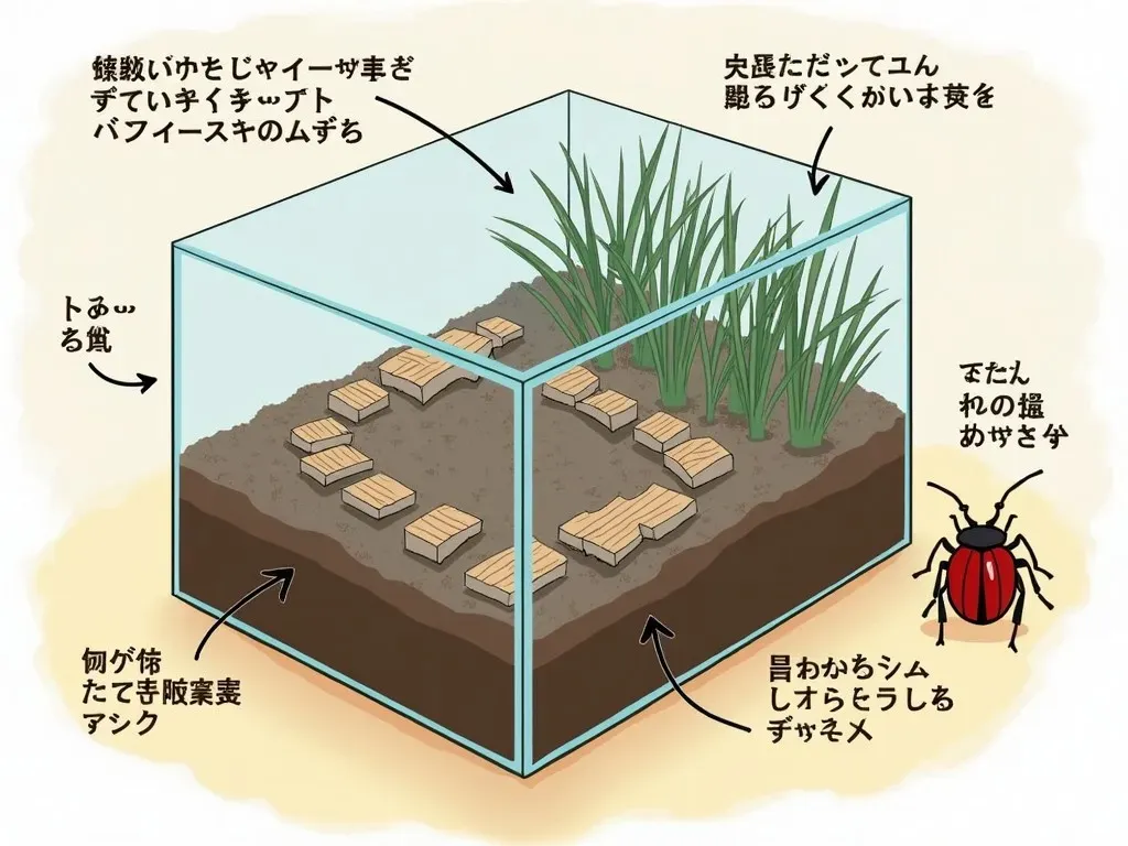 人工蛹室の構成